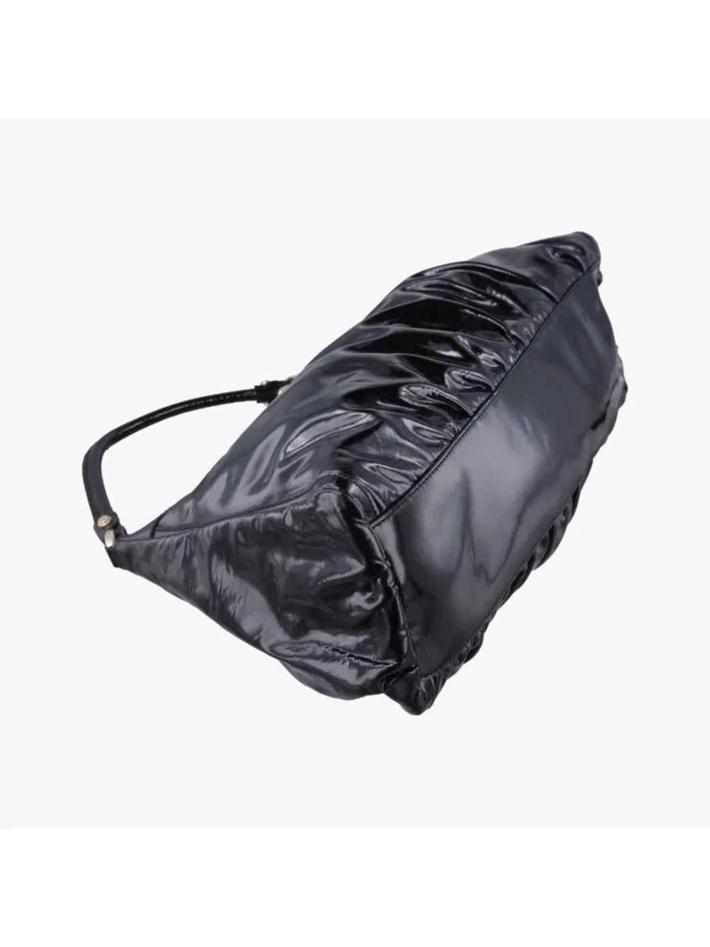 Gucci Abbey D Ring Hobo Black Patent
